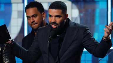 Drake wins best rap song for God's Plan at the Grammy Awards in 2019  
